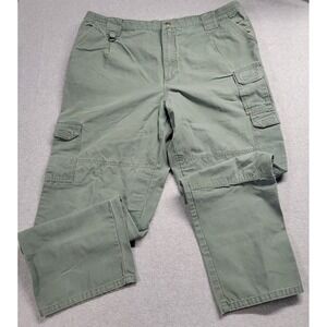 5.11 Tactical Cargo Pants‎ Men's 42x30 Green Straight Leg Mid Rise Gorpcore